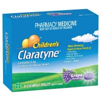Claratyne 开瑞坦 儿童抗过敏鼻敏感咀嚼片 葡萄味 30片