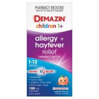 Demazin 儿童抗过敏鼻敏感口服液 桃子味 100ml