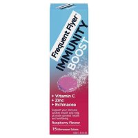 Frequent Flyer Immunity Boost 泡腾片 覆盆子味 15片