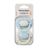 Tommee Tippee 汤美星 超贴合安抚奶嘴 0-6个月 2个装 颜色随机