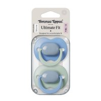 Tommee Tippee 汤美星 超贴合安抚奶嘴 6-18个月 2个装 颜色随机