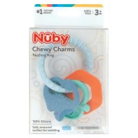 Nuby 努比 Chewy Charms 硅胶牙胶