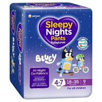 BabyLove SleepyNights 儿童夜用拉拉裤 4-7岁 18-35kg 9片装