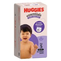 Huggies 好奇 Essentials 婴儿拉拉裤 5号 (12-17kg) 26片