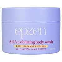 Epzen AHA Exfoliating Wash With Natural AHA & Quartz 200ml