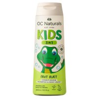Organic Care Kids 3in1 Shampoo Conditioner Body Wash Fruit Blast 400ml