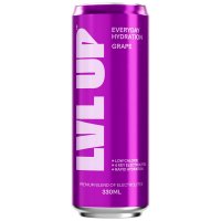 LVL UP 每日补水即饮饮料 葡萄味 330ml