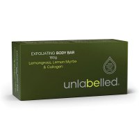 Unlabelled 去角质身体皂 柠檬草+柠檬桃金娘+胶原 180g