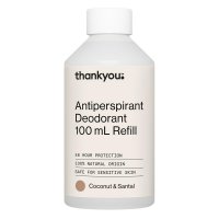 Thankyou 椰子檀香止汗除臭露 替换芯 100ml