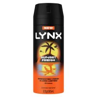 Lynx 男士身体喷雾除臭 Sunset Fresh 165ml