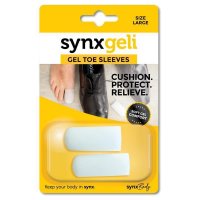 Synxgeli 凝胶脚趾护套 Large 大号