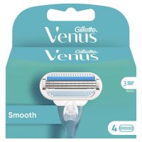 Gillette Venus Smooth Blade Refills 4 Pack