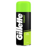 Gillette Foamy Lime Fresh Shave Foam 333g