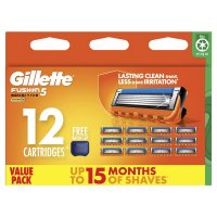 吉列 Gillette Fusion Power 锋隐动力剃须刀头 12个装