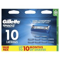 Gillette Mach 3 Turbo 3D Cartridges Value 10 Pack
