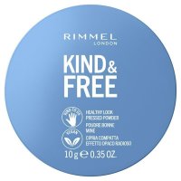 Rimmel Kind & Free 定妆蜜粉饼 100 Translucent 透明色