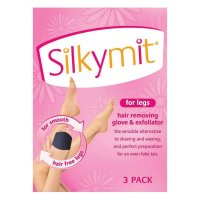 Silkymit Hair Removal Glove and Exfoliator For Legs