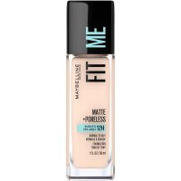 美宝莲 Maybelline Fit Me 哑光无痕粉底液 102 Fair Porcelain 瓷白色