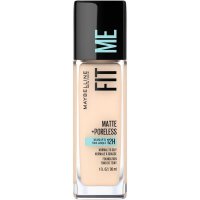 美宝莲 Maybelline Fit Me 哑光无痕粉底液 105 Fair Ivory 白皙象牙色