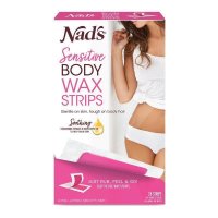 Nad's 敏感肌身体脱毛蜡纸 28片