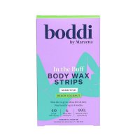 Boddi by Marzena In The Buff 身体脱毛蜡纸 敏感型 椰香 Beach Coconut 40片