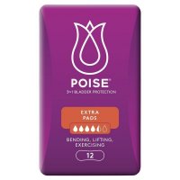 Poise Incontinence Pads Extra 12 Pack