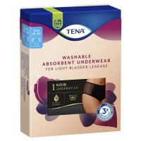 TENA 可水洗吸收型内裤 Classic Noir 黑色 18-20码