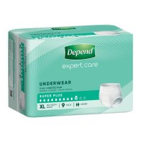 Depend Expert Care 成人失禁内裤 Super Plus 超强加量 XL码 9条装