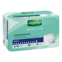 Depend Expert Care 成人失禁内裤 Maxi 加量吸收 S/M码 10条装