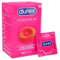 Durex杜蕾斯 Pleasure Me 避孕套 30只