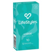 LifeStyles 大号安全套 10只装