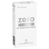LifeStyles Zero 避孕套 大号 10只装