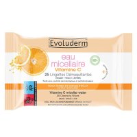Evoluderm 维生素C 胶束卸妆湿巾 25片
