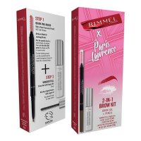 Rimmel x Paris Lawrence 限量眉部套装 Soft Brown 柔棕色