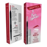 Rimmel x Paris Lawrence 限量眉部套装 Dark Brown 深棕色