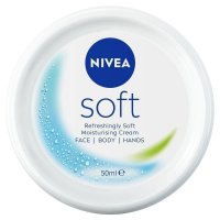 妮维雅 NIVEA Soft 轻盈保湿润肤霜 50ml