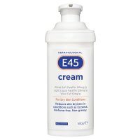 E45 皮肤科润肤霜 按压瓶 500g