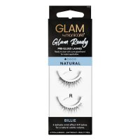 Glam By Manicare Glam Ready 预上胶假睫毛 Billie Natural 自然款