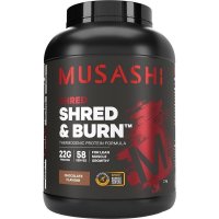 Musashi Shred & Burn 蛋白粉 巧克力味 2kg