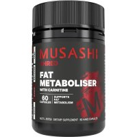 Musashi 脂肪代谢+左旋肉碱胶囊 60粒