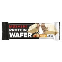 Musashi 蛋白威化棒 白巧克力焦糖味 40g