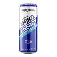 Optimum Nutrition Amino Energy 氨基酸气泡饮 + 电解质 Blue Lemonade 蓝柠檬 355ml