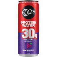 BSc 蛋白水 罐装 葡萄冰棒味 355ml
