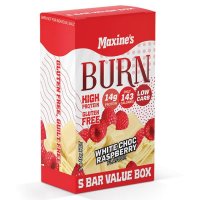 Maxine's Burn 蛋白棒 白巧克力覆盆子味 5 条 × 40g