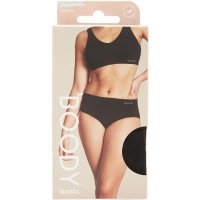 Boody 中腰女士内裤 黑色 Medium 中码