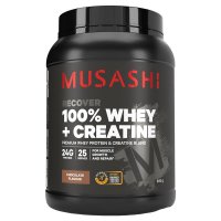 Musashi 武藏 100%乳清蛋白+肌酸 巧克力味 900g