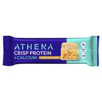 Athena Crisp 蛋白+钙 脆芯蛋白棒 白巧克力焦糖味 55g