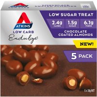 Atkins Endulge 巧克力杏仁零食 30g 5 包装