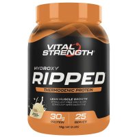 Vital Strength Hydroxy Ripped Thermogenic Protein Powder Vanilla 1kg