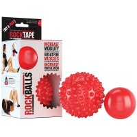 Rocktape Rockballs 按摩球 2 个装(9cm + 6cm)